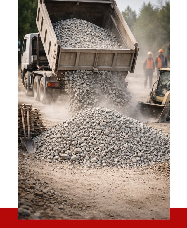 Купить дробленый бетон в Устях-Джегуте от 1721 р./куб | ПРОНЕРУДСтд