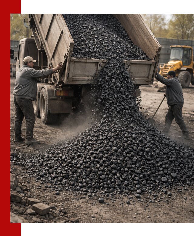 Доставка угля семечка самосвалами в Устях-Джегуте