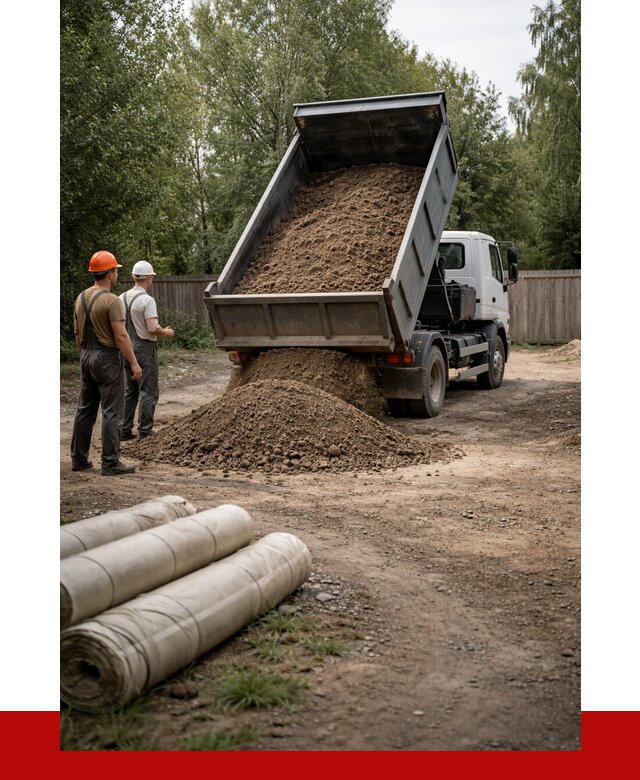 Доставка сыпучих материалов самосвалом в Усть-Джегута от 4252 р. | ПРОНЕРУДСтд