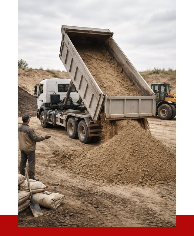 Доставка самосвалом 20 кубов в Устях-Джегуте от 7592 р. | ПРОНЕРУДСтд