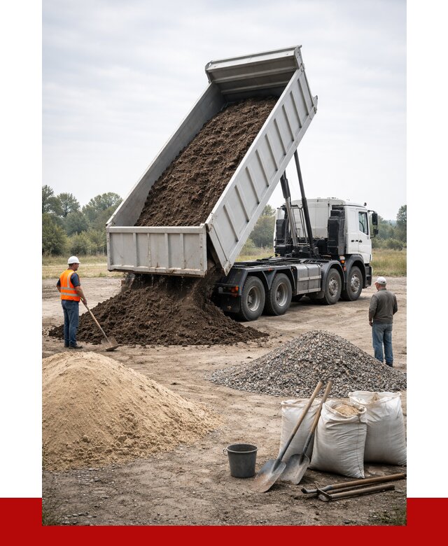 Доставка самосвалом 30 кубов в Устях-Джегуте от 8605 р. | ПРОНЕРУДСтд