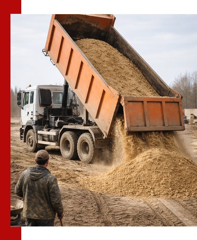 Аренда самосвала 20 тонн для перевозки грузов в Устях-Джегуте