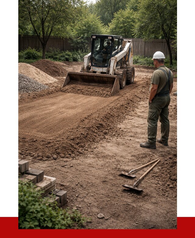 Выравнивание участка под ключ в Устях-Джегуте от 3543 р. | ПРОНЕРУДСтд