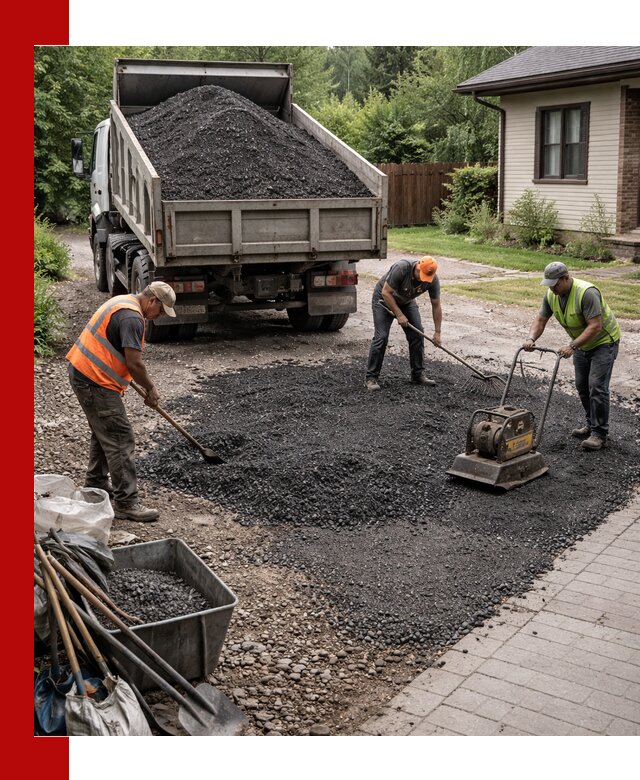 Асфальтовая крошка для двора с доставкой в Устях-Джегуте